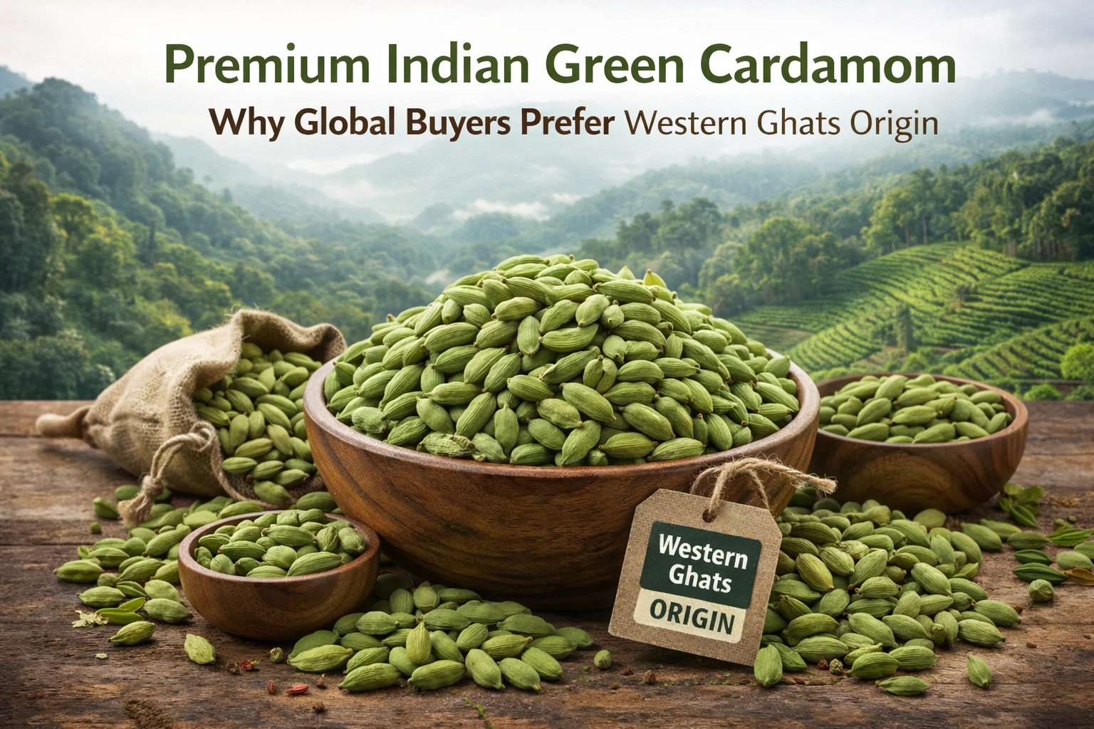 Premium Indian Green Cardamom